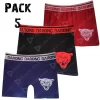 3 Boxer Para Hombre Largos de Licra Grande BF10BY11G3P Pack 5