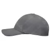 Costado Gorra Flexible Gris Lisa de Acrílico Deportiva