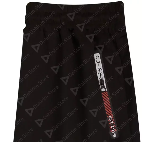 Short Bermuda Para Hombre Negro FU389MN Cierre