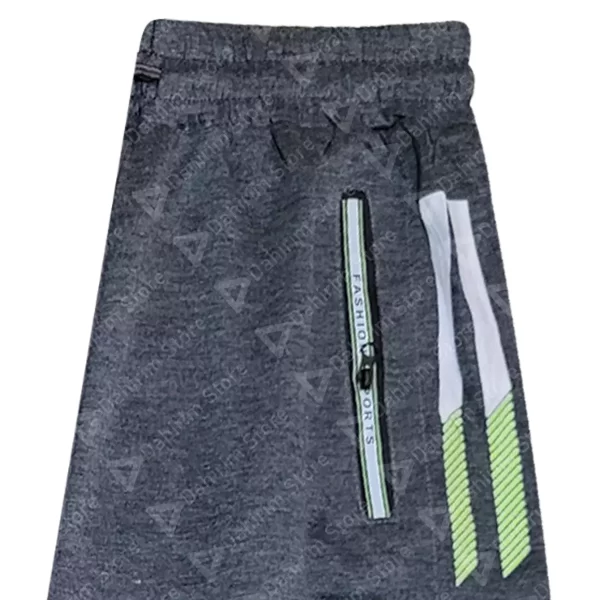 Short Bermuda Gris Pantalones Cortos Para Hombre FU430MN Cierre