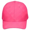 Frente Gorra Flexible Rosa Lisa de Acrílico Deportiva