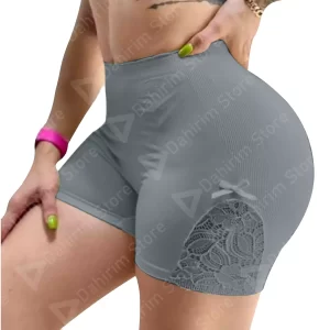 Shorts Mujer Push Up, Gris