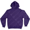 Sudadera Hoodie Con Cierre HDJ191210 Dahirim Store Morado Atras