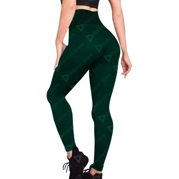 Leggings Cintura Alta Mujer 1 Unitalla Verde, Estirable, Deportivo, Entrenamiento, Gimnasio, Atletismo, Uso Diario, Yoga