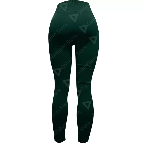 Leggings Cintura Alta Mujer 4 Unitalla Verde, Estirable, Deportivo, Entrenamiento, Gimnasio, Atletismo, Uso Diario, Yoga