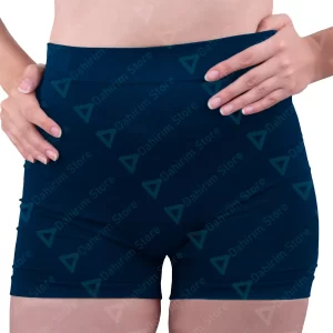 Short Licra Pretina Normal Mujer Unitalla N2 Azul Marino Frente