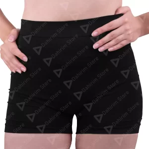 Short Licra Pretina Normal Mujer Unitalla N2 Negro Frente