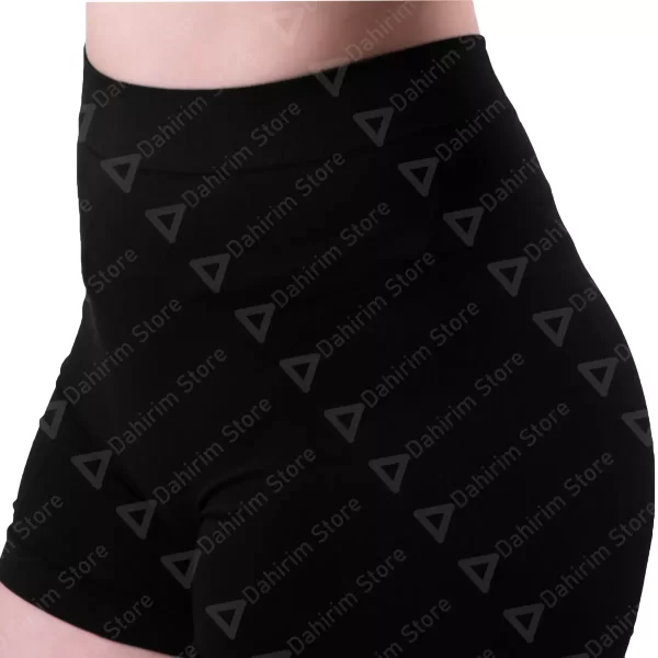 Short Licra Pretina Normal Mujer Unitalla N2 Negro Lateral